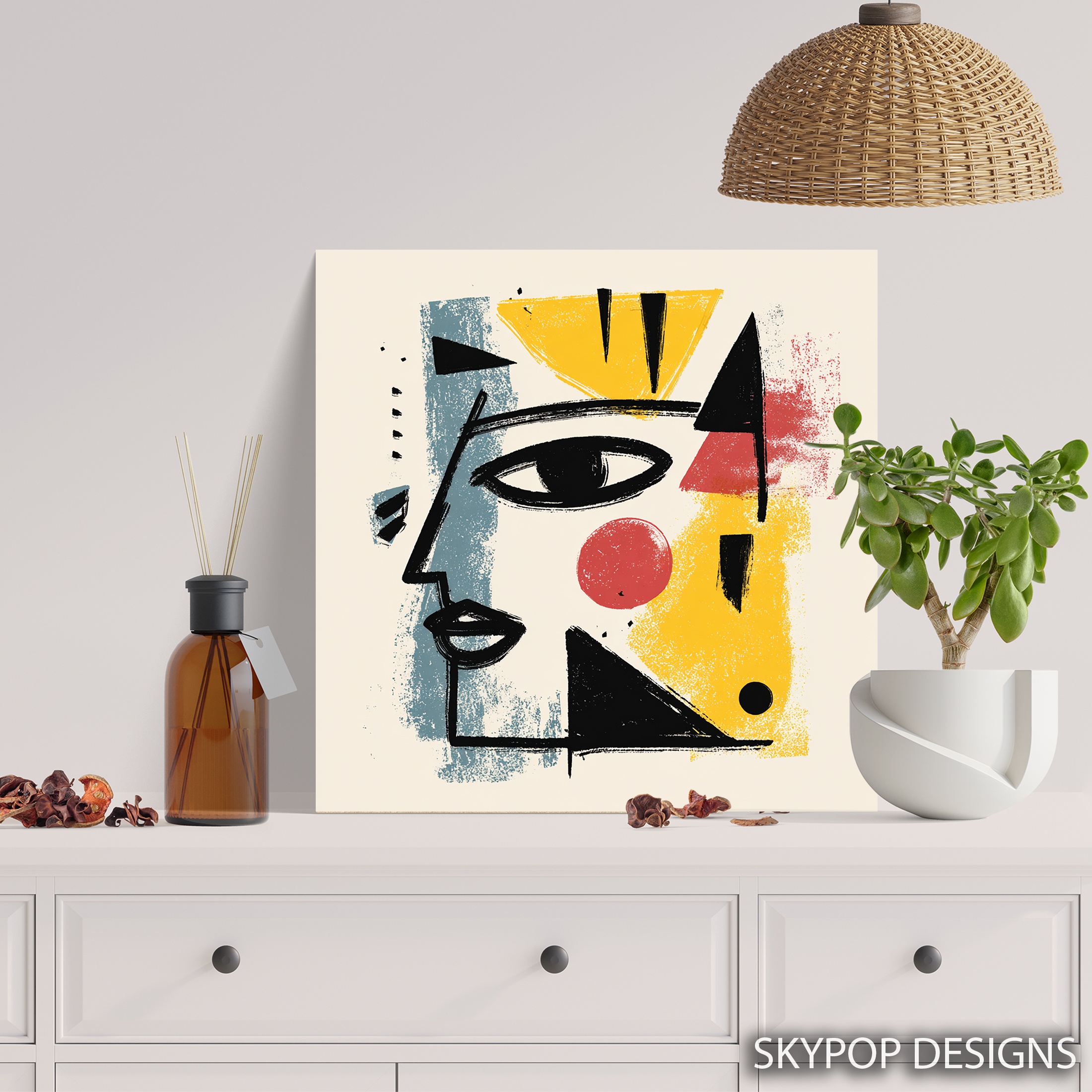 5.jpg Geometric Face Art