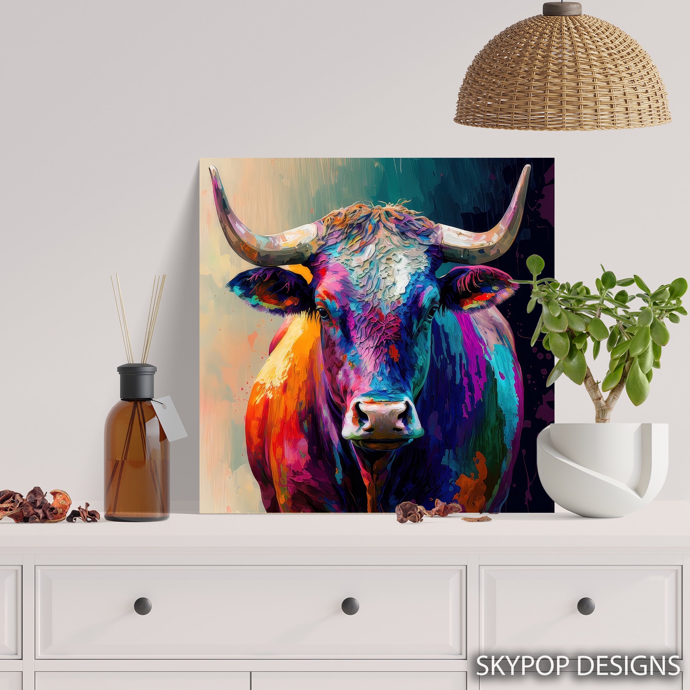 5.jpg Highland Cow Art