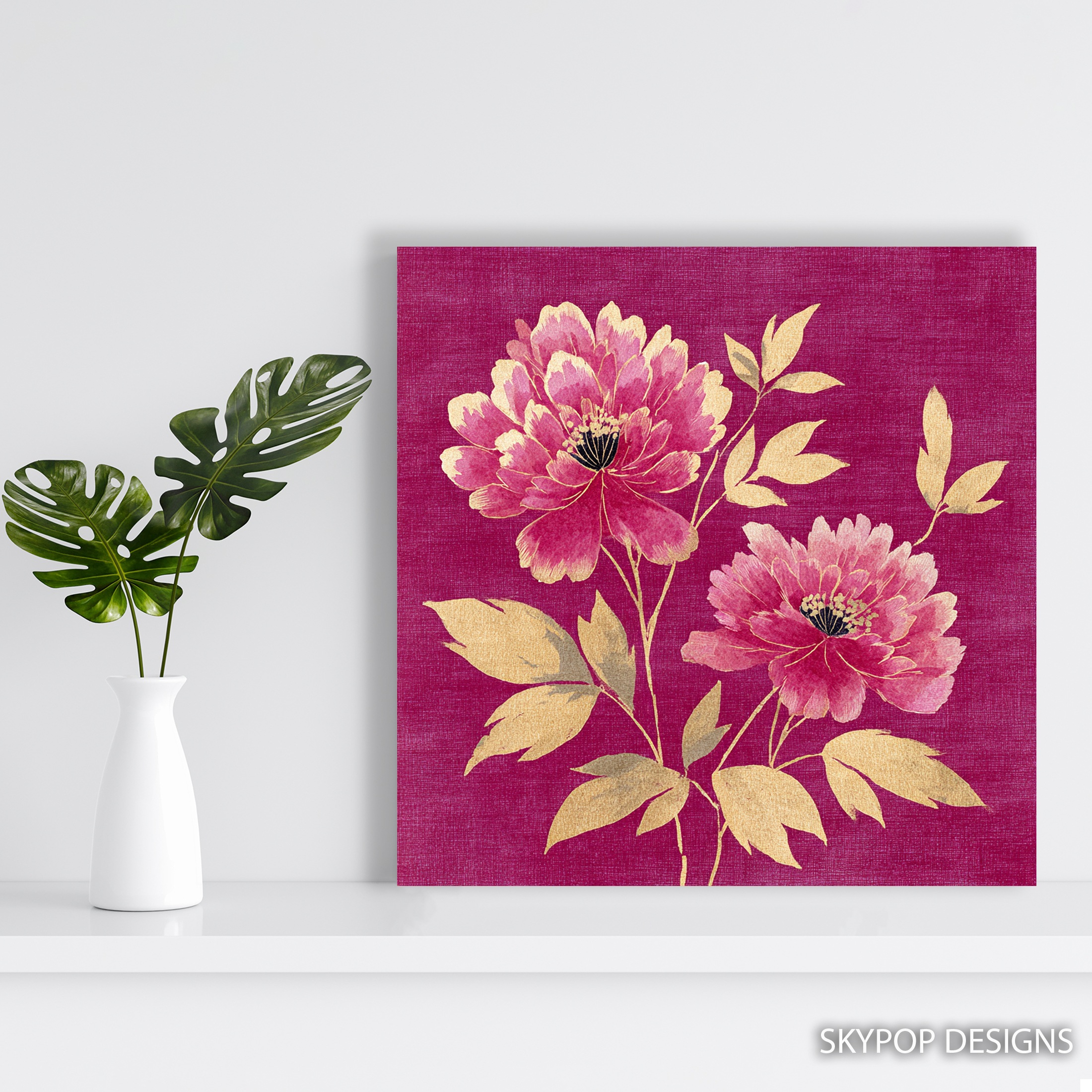 5.jpg Golden Peony Art