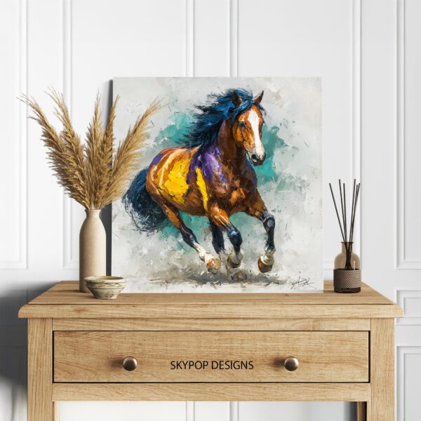 Horse Gallop Art