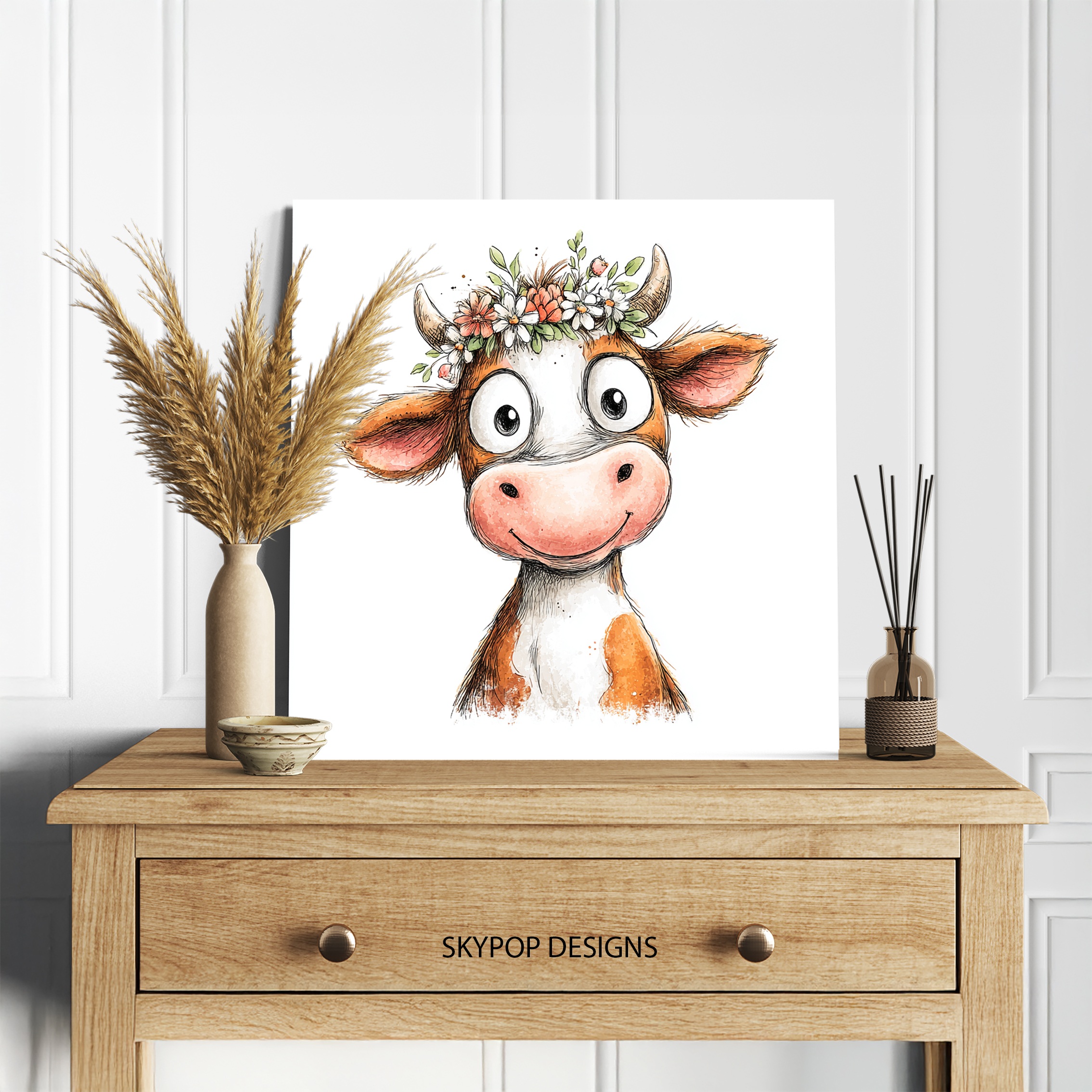 5.jpg Cow Art