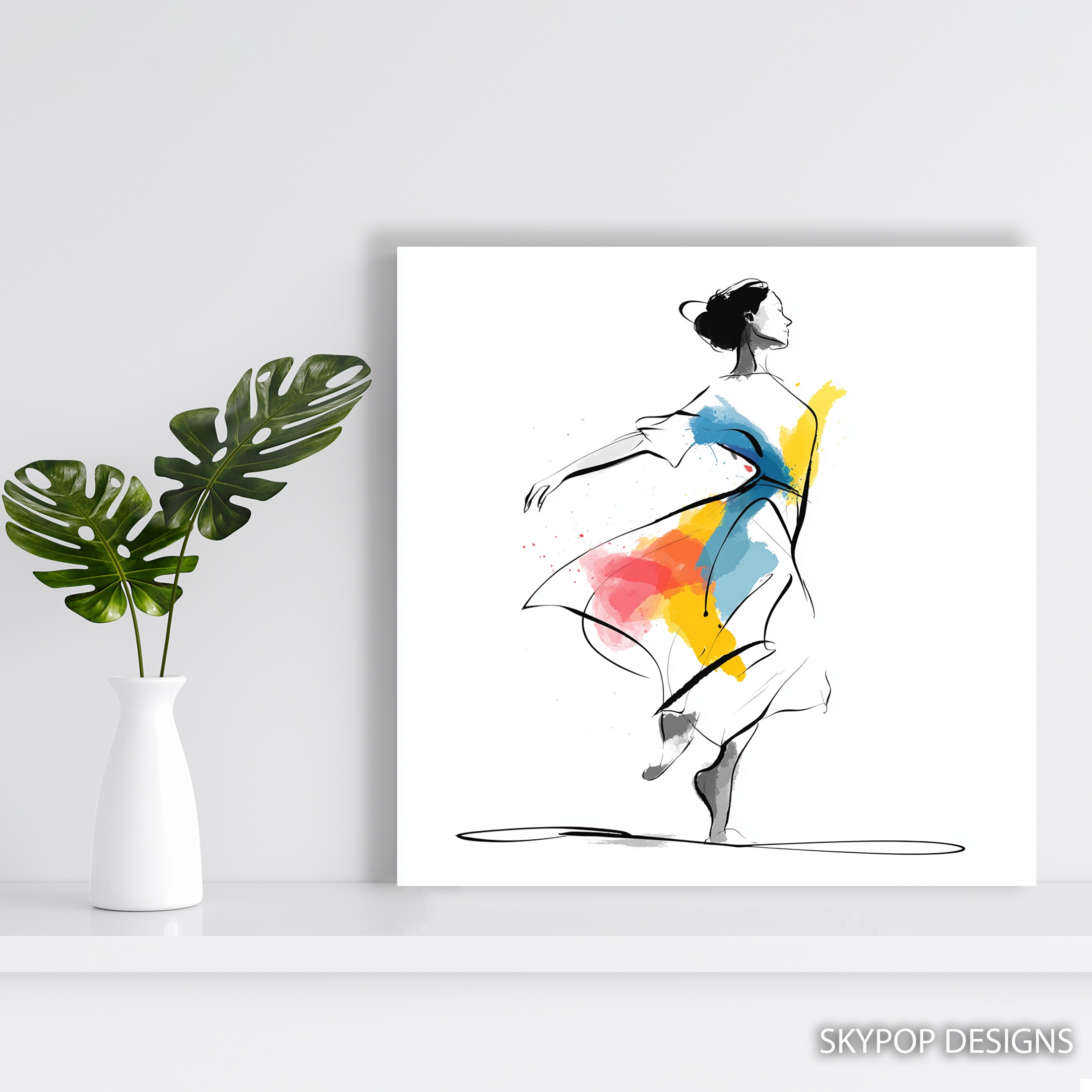 5.jpg Colorful Dance Movement Art