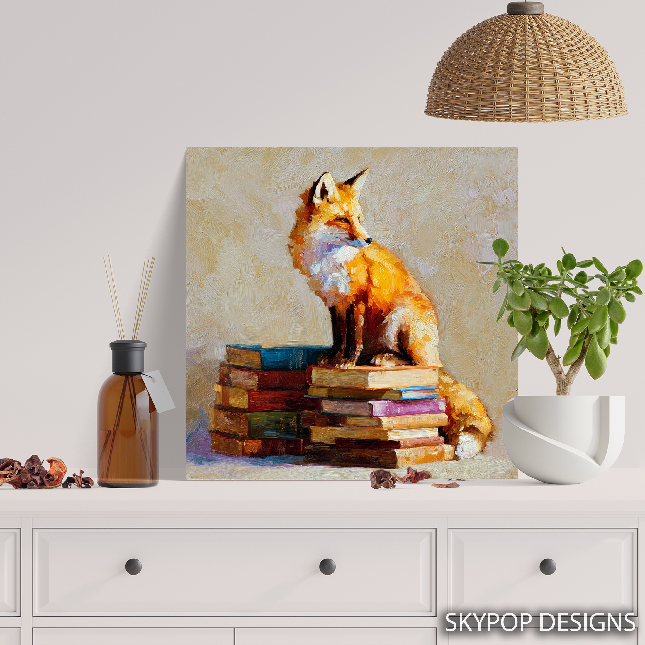 5.jpg Fox on Books Art