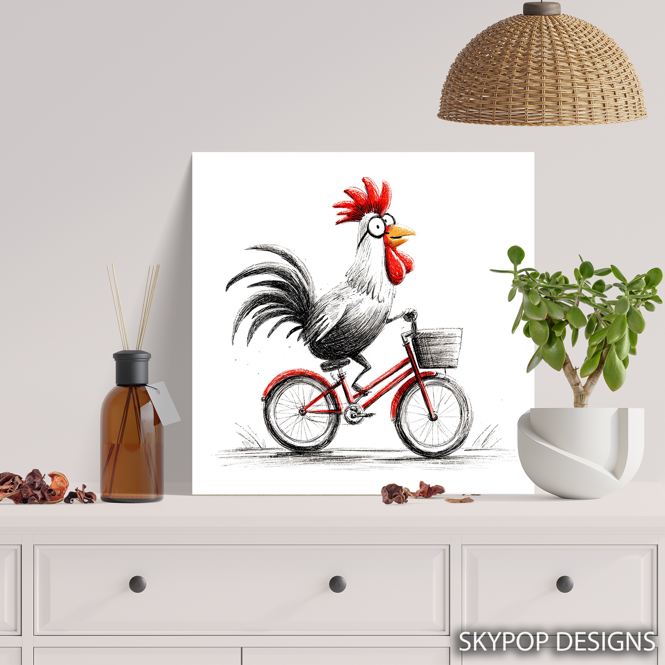 5.jpg Rooster Art