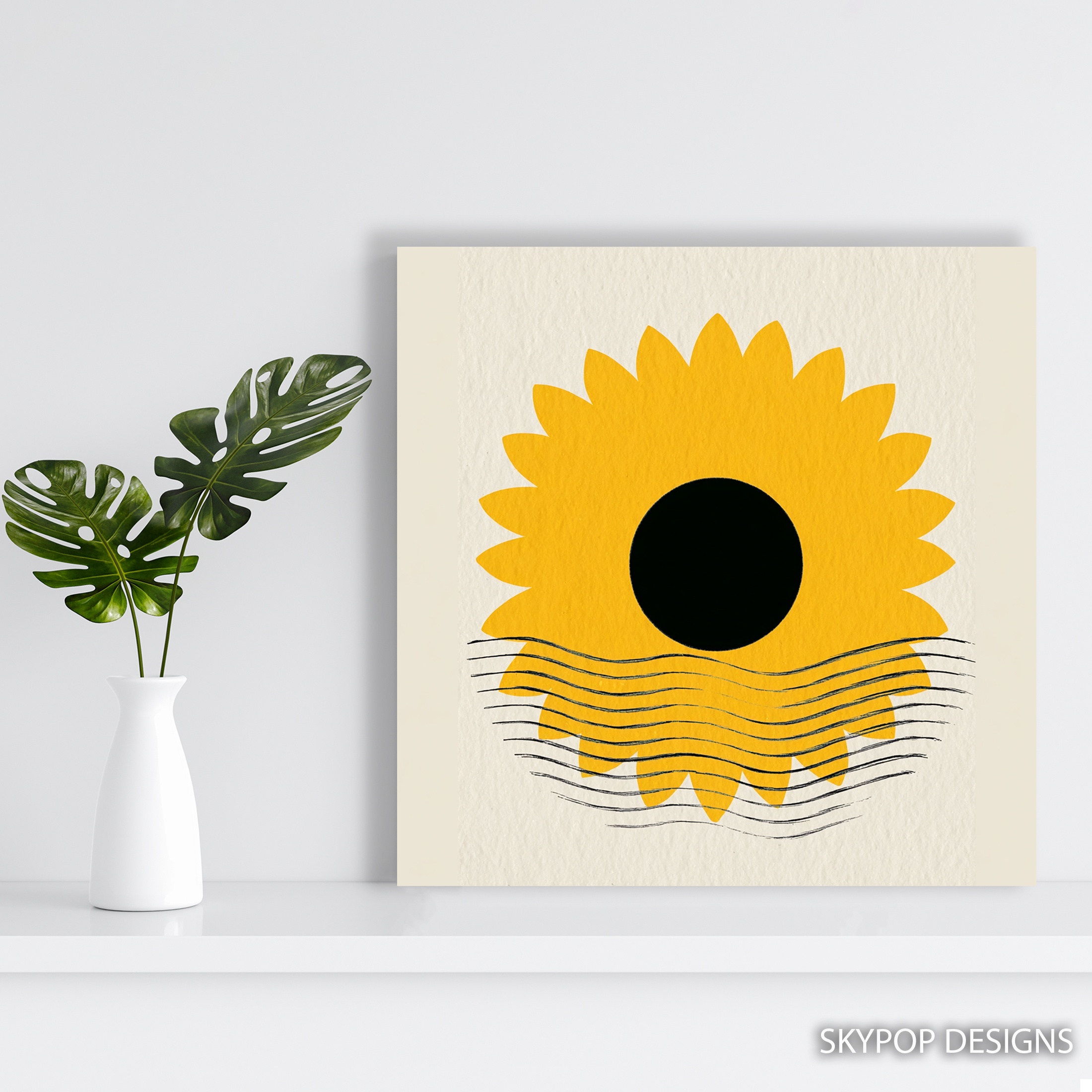 5.jpg Sunflower Reflection Art