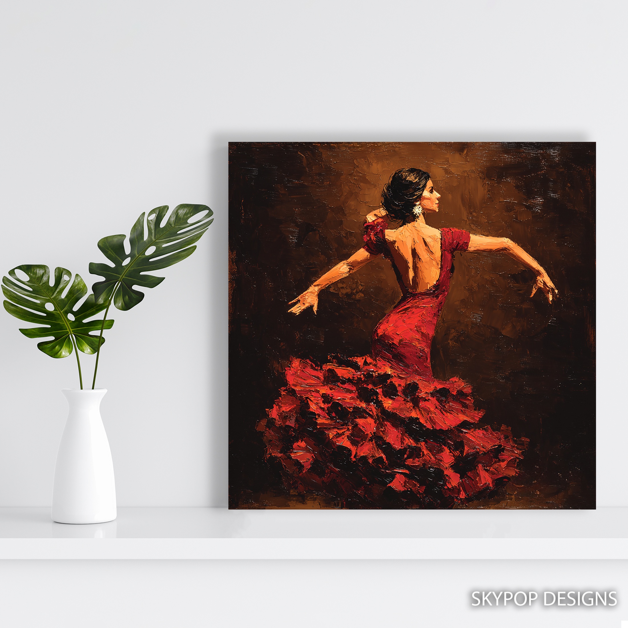 5.jpg Flamenco Dancer Art