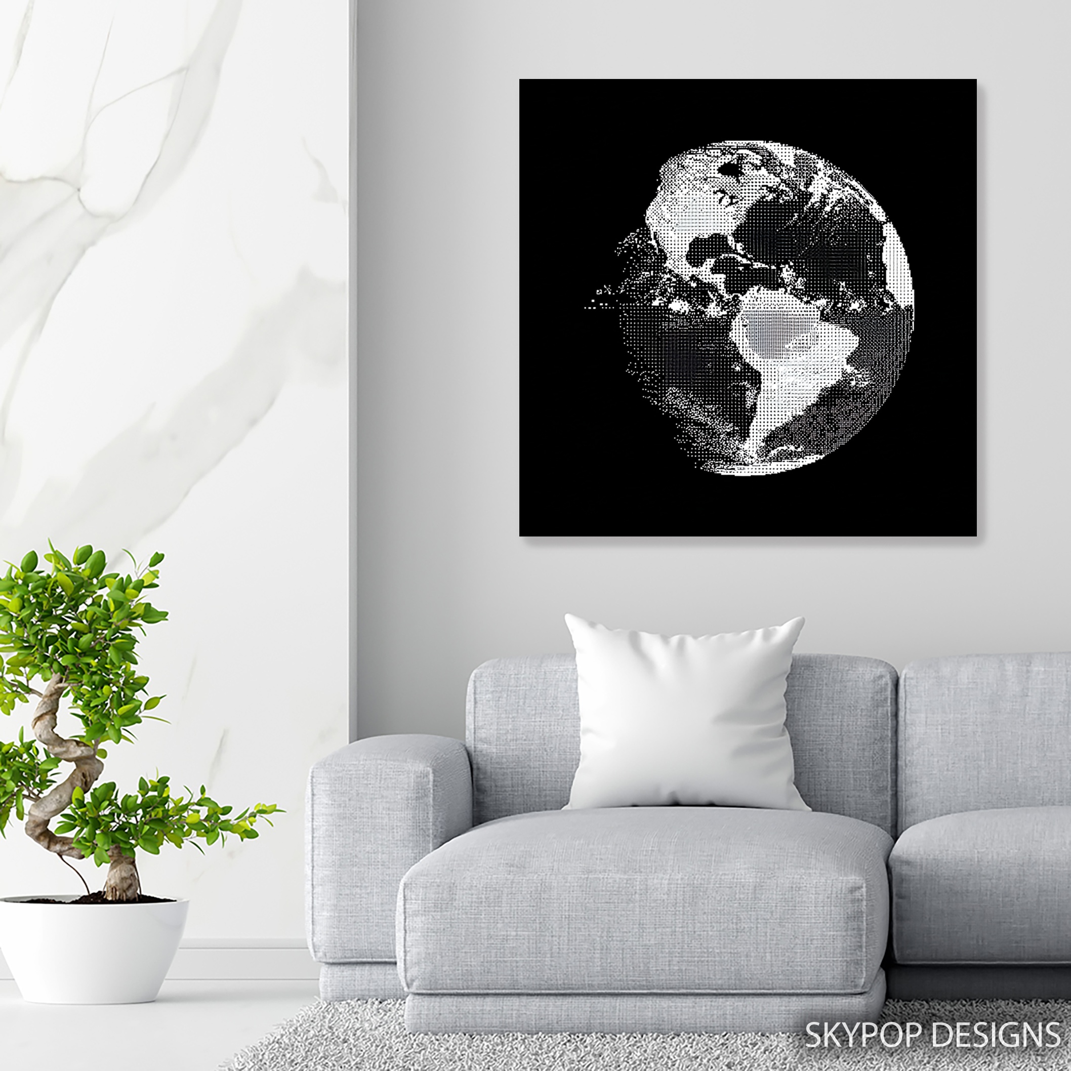 5.jpg Pixelated Earth Art