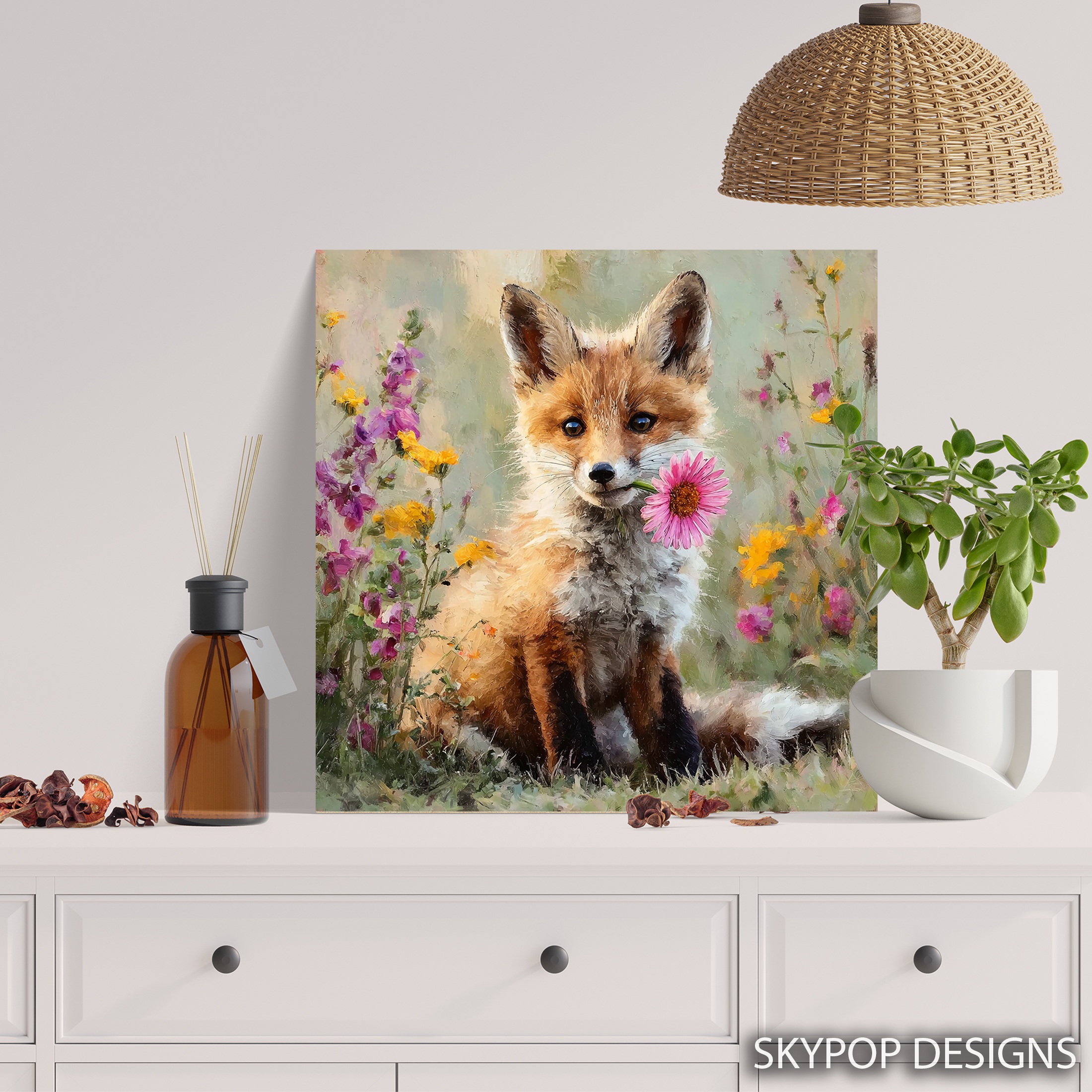 5.jpg Fox Flower Art