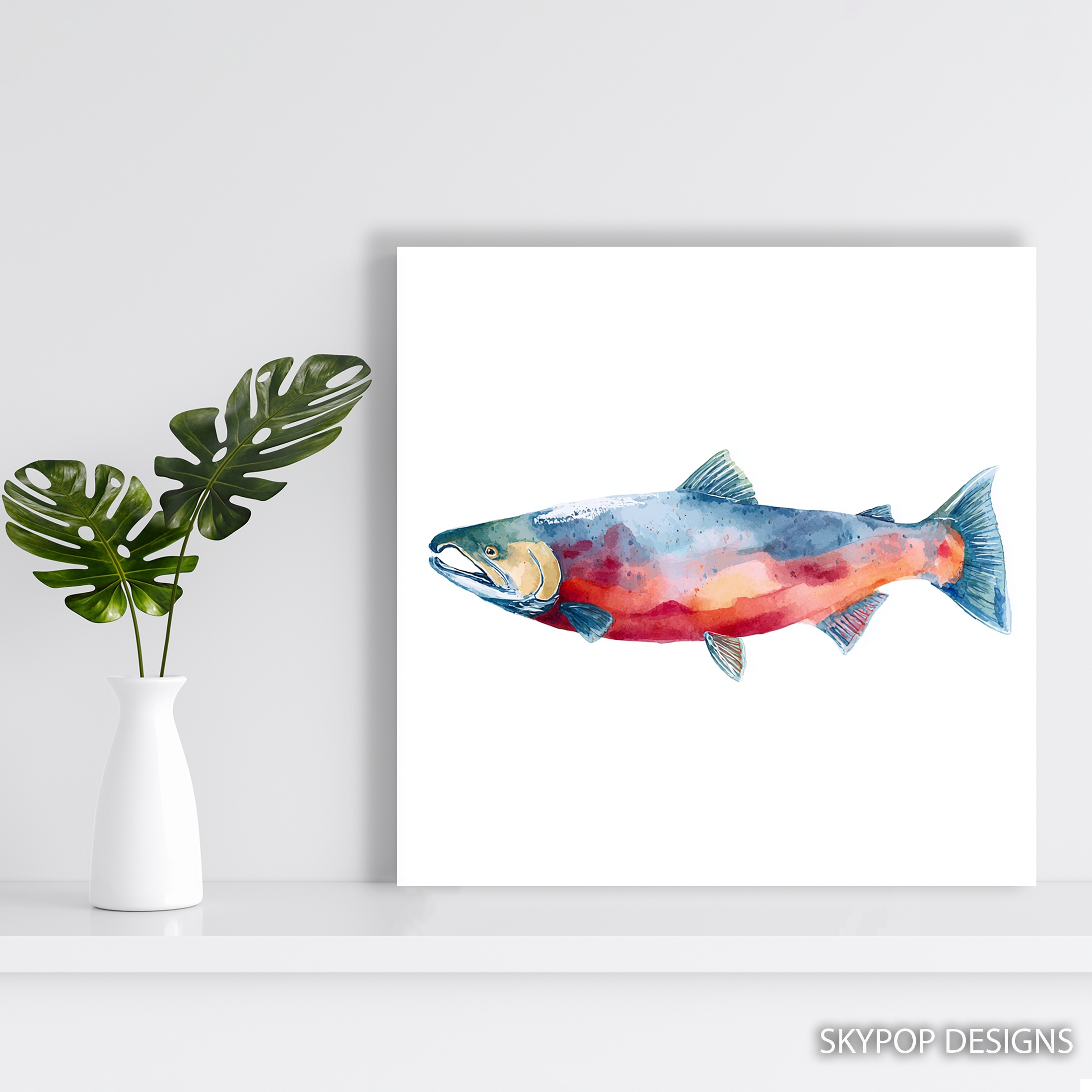5.jpg Salmon Art