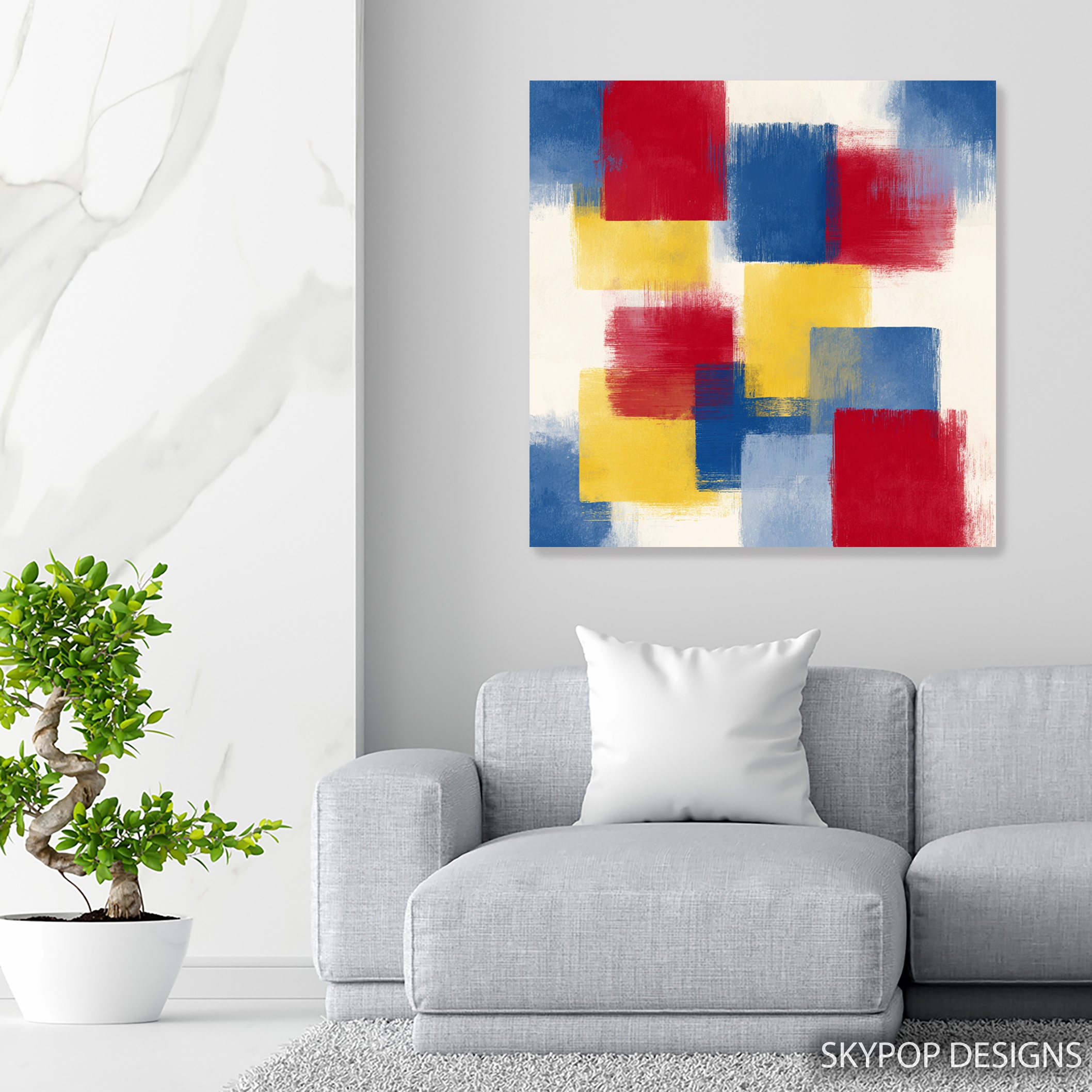 5.jpg Primary Color Blocks Art
