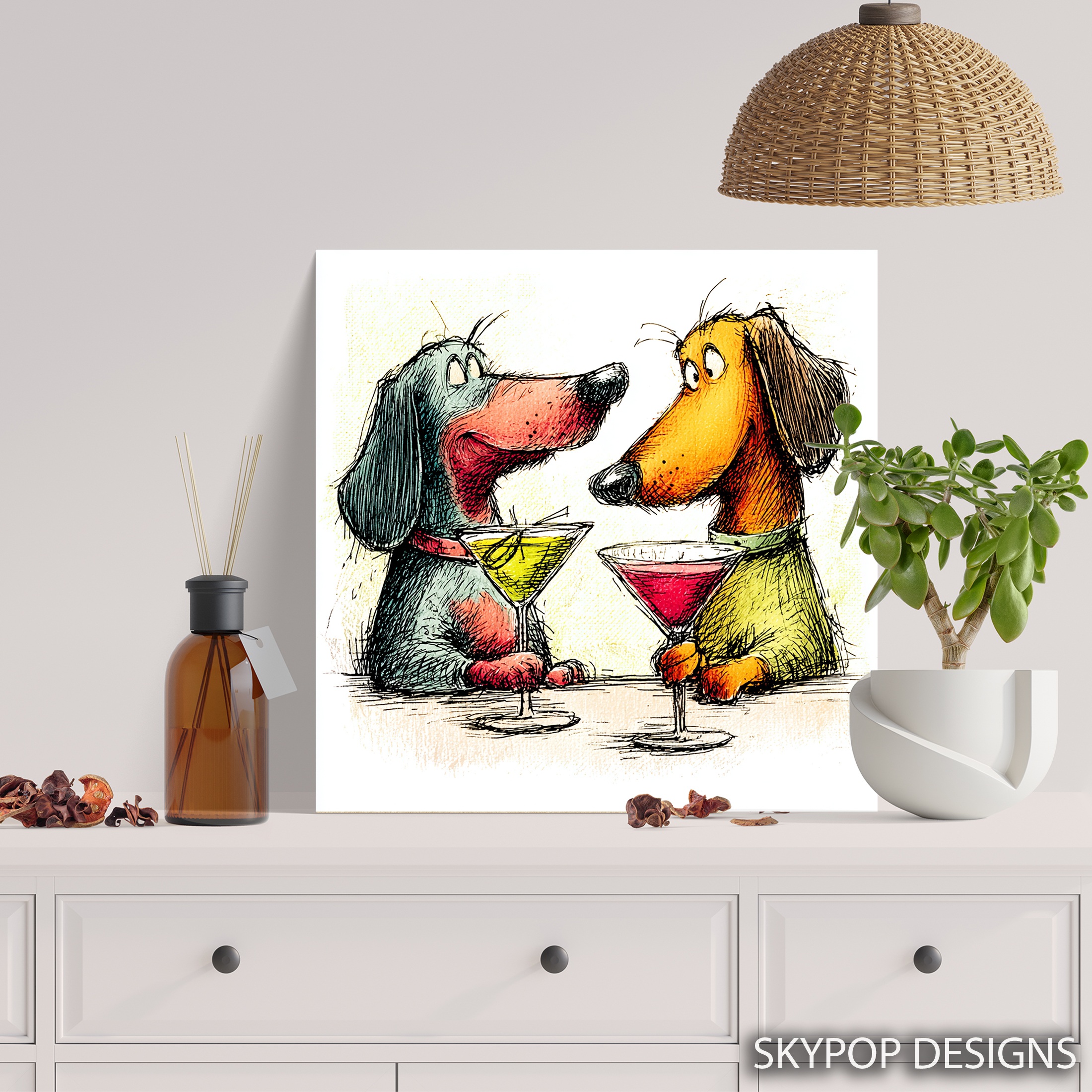 5.jpg Dog Cocktail Art