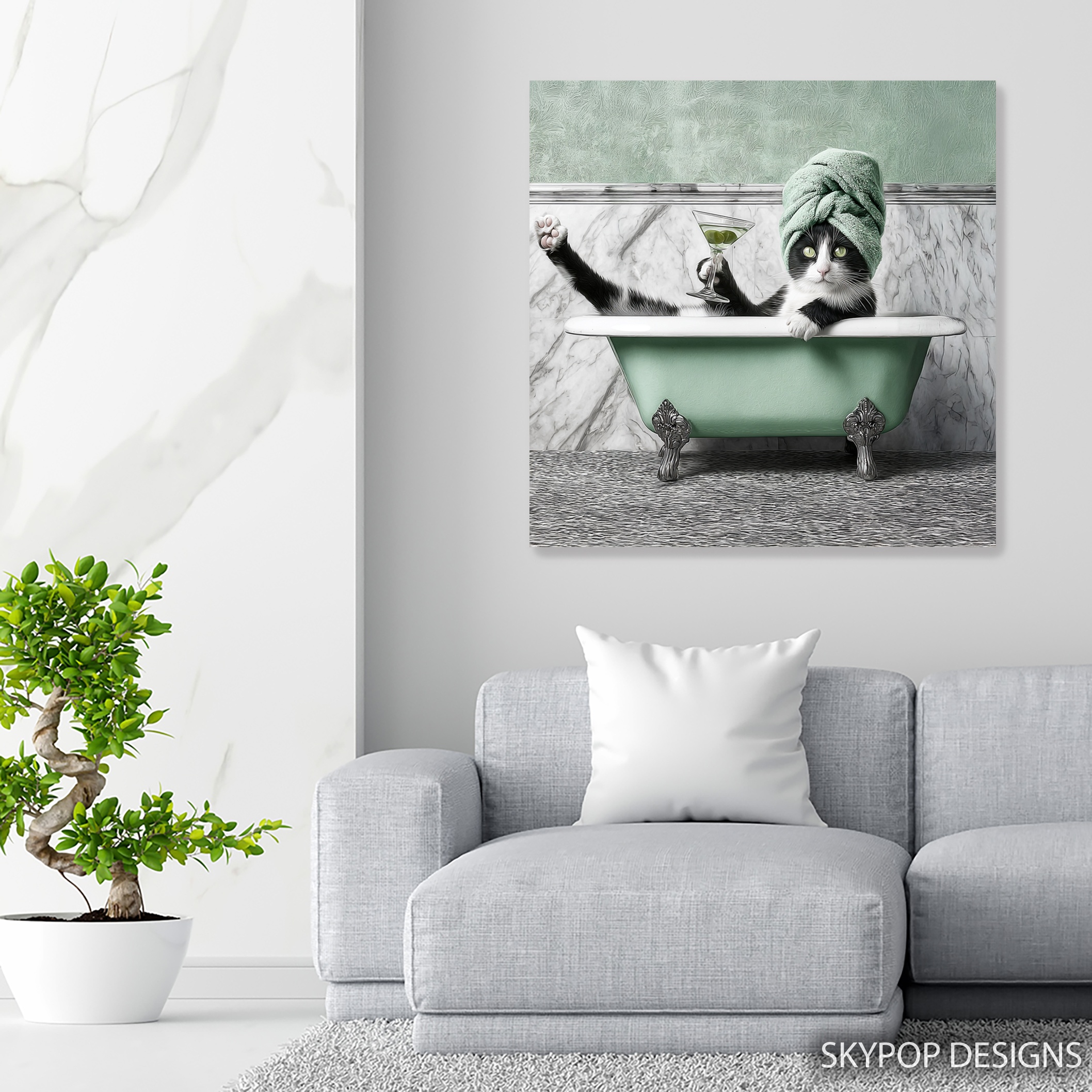 5.jpg Cat Spa Art