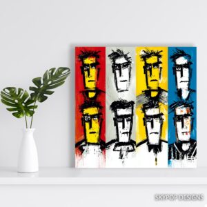 Emotional Faces Art