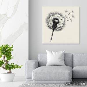 Dandelion Wish Art