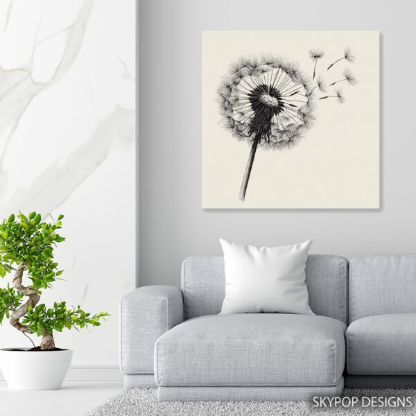 Dandelion Wish Art