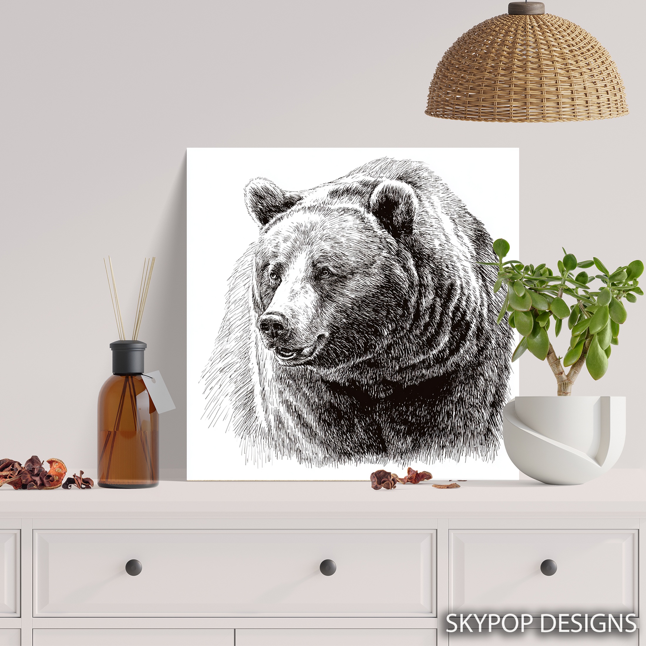 5.jpg Bear Portrait Art