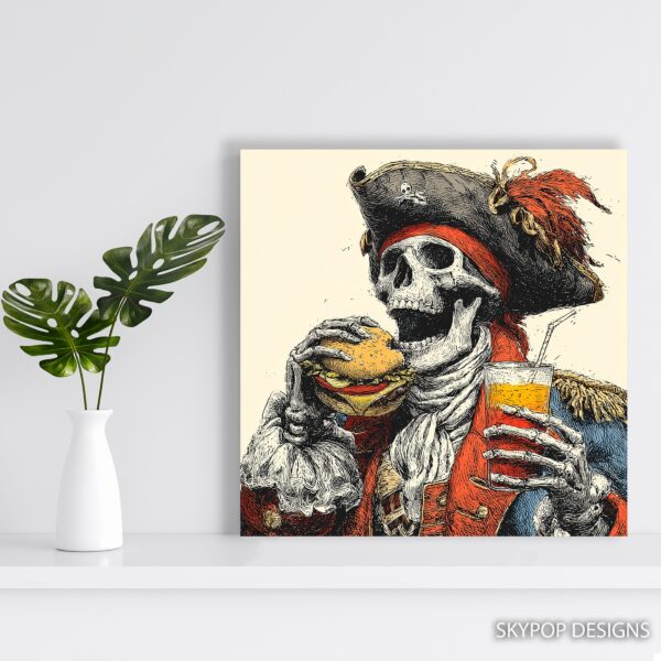 Pirate Skeleton Art