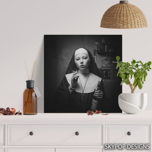 Rebellious Nun Art