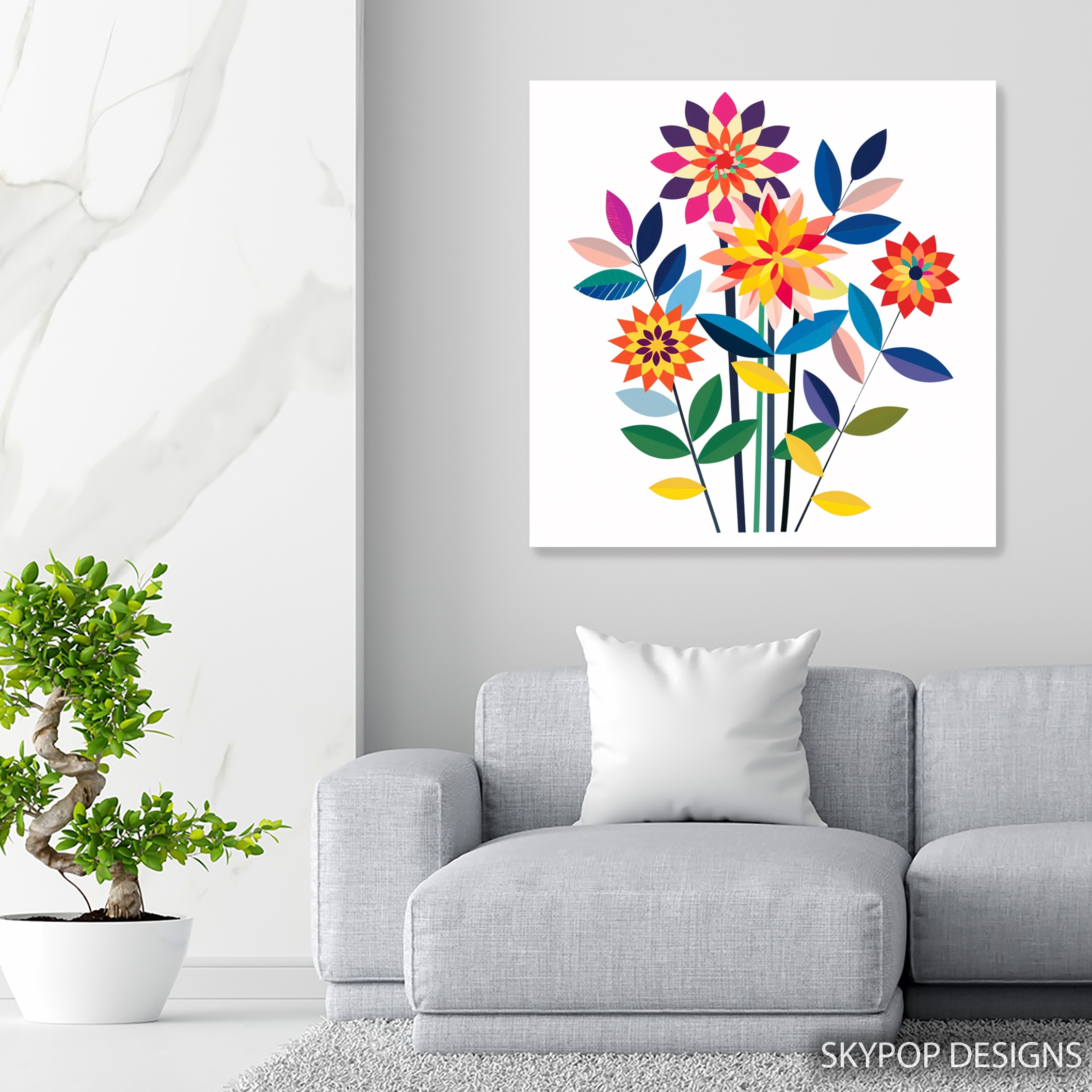 5.jpg Vibrant Floral Art