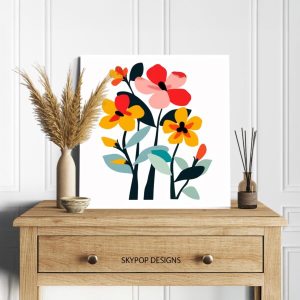 Vibrant Bloom Art