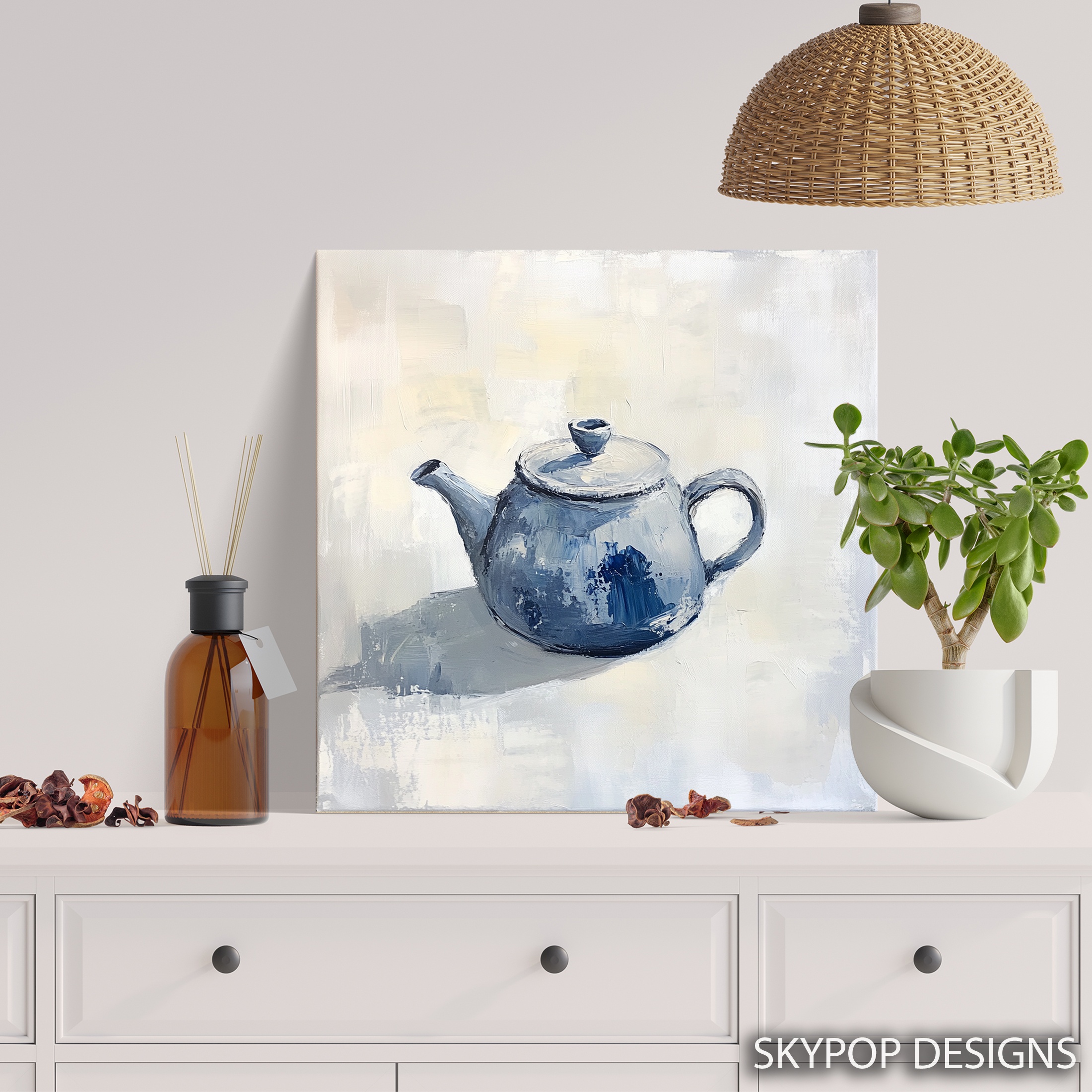 5.jpg Blue Teapot Art