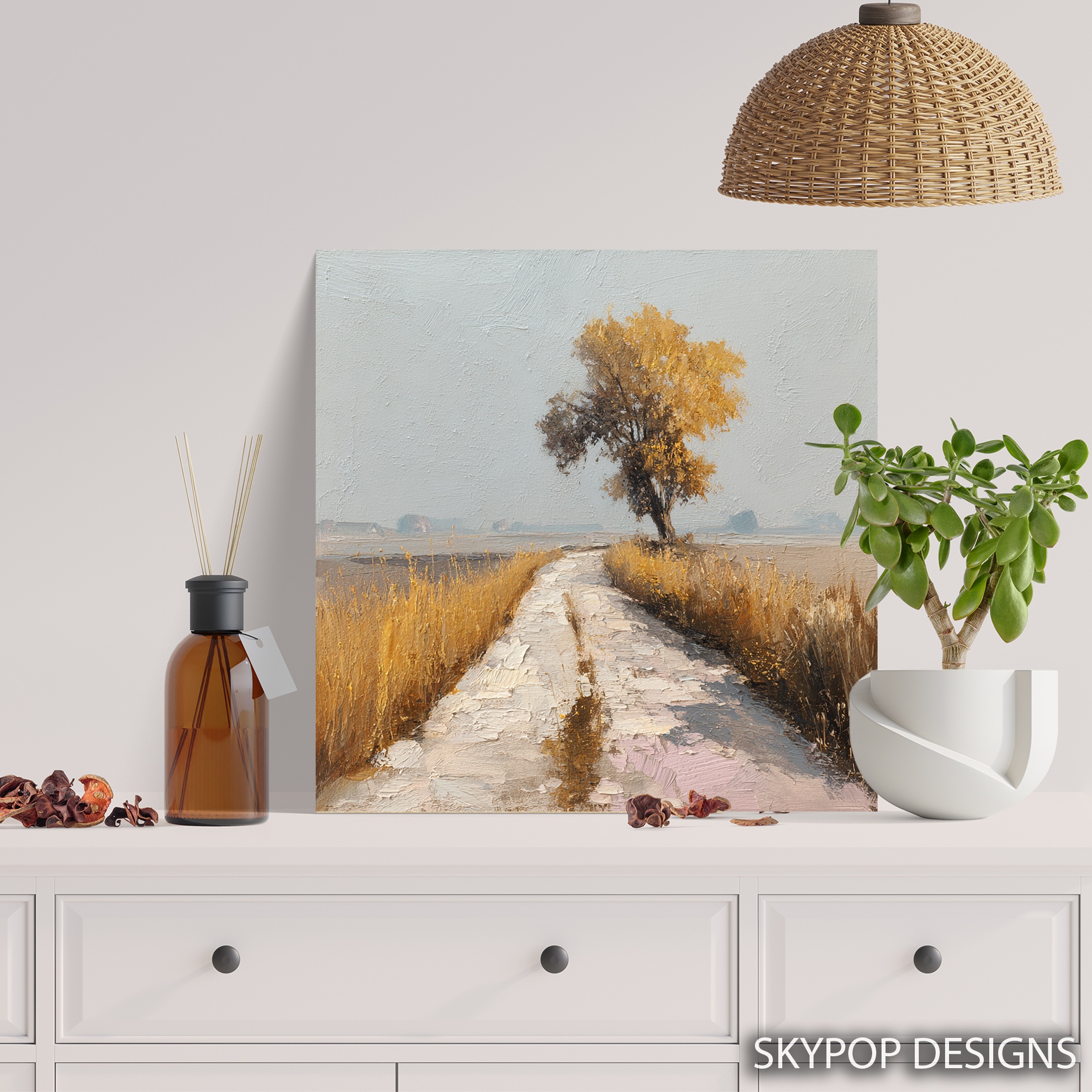 5.jpg Autumn Country Road Art
