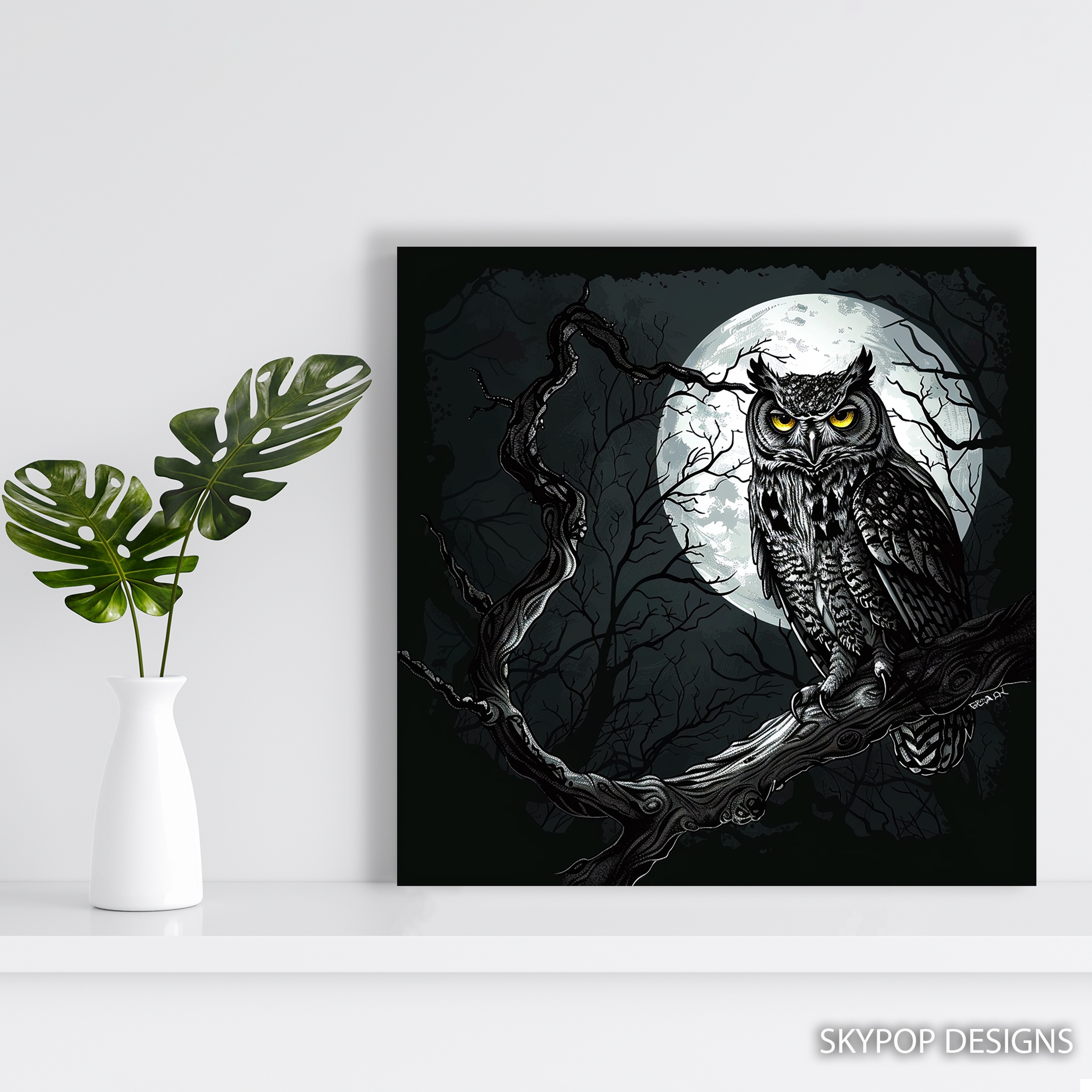 5.jpg Owl Wall Art