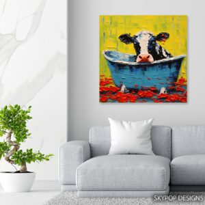 Highland Cow Art