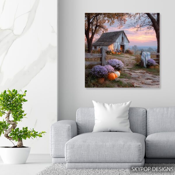 Autumn Barn Art