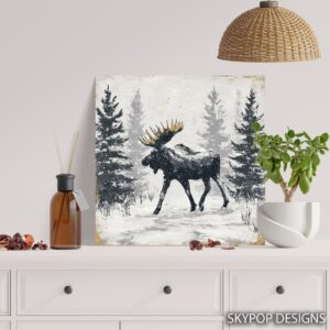 Moose Wall Art
