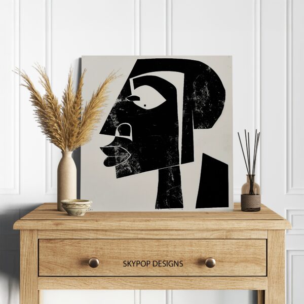 Abstract Face Art