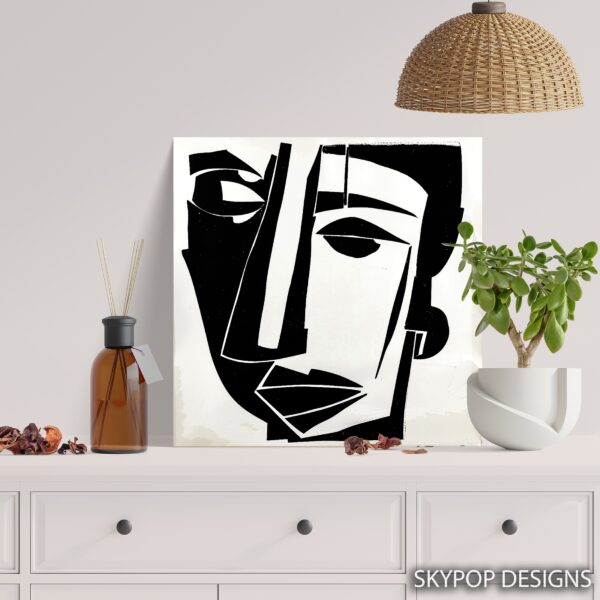 Geometric Face Art