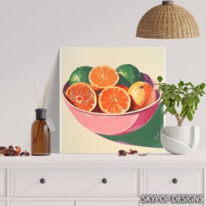 Citrus Bowl Art