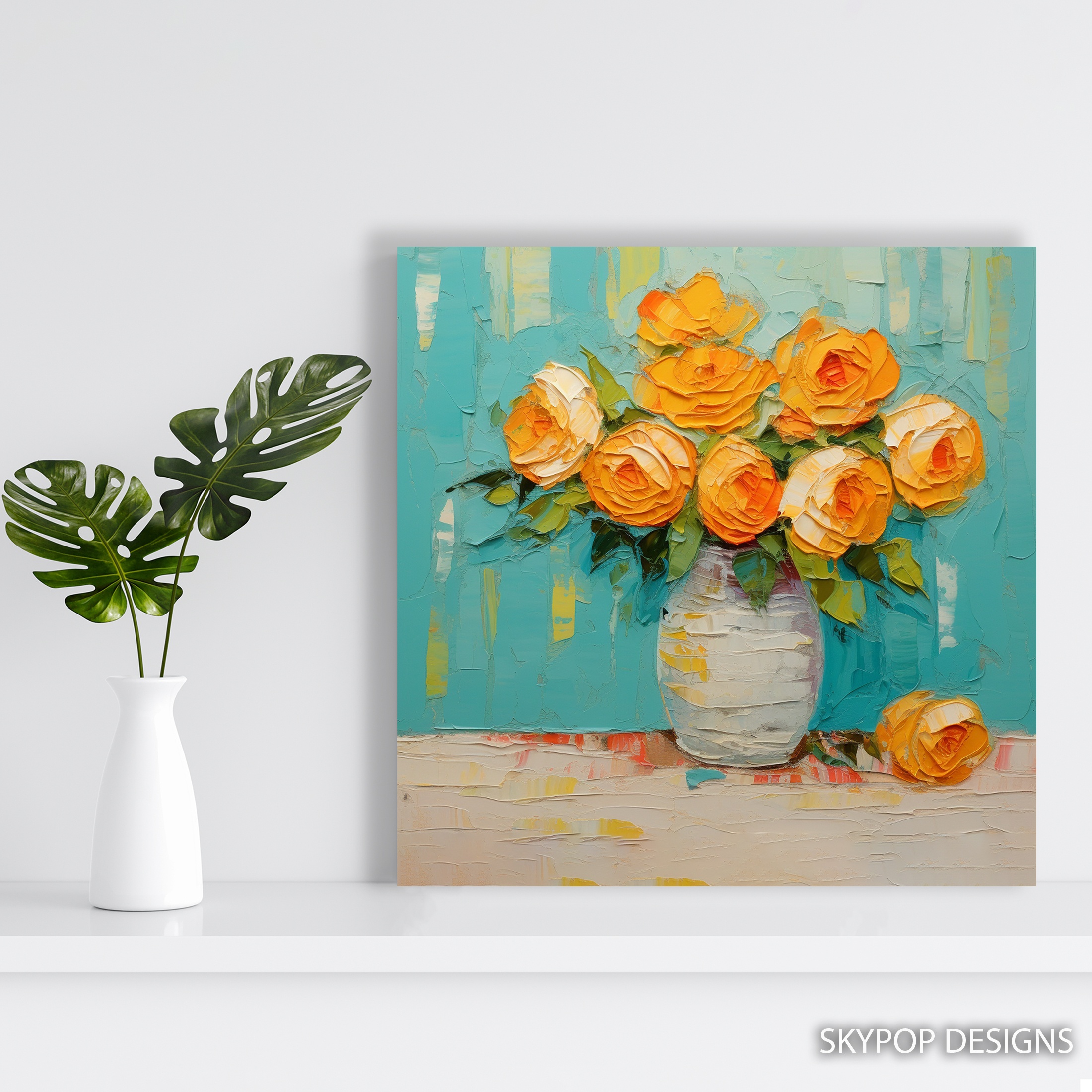 5.jpg Yellow Roses Art