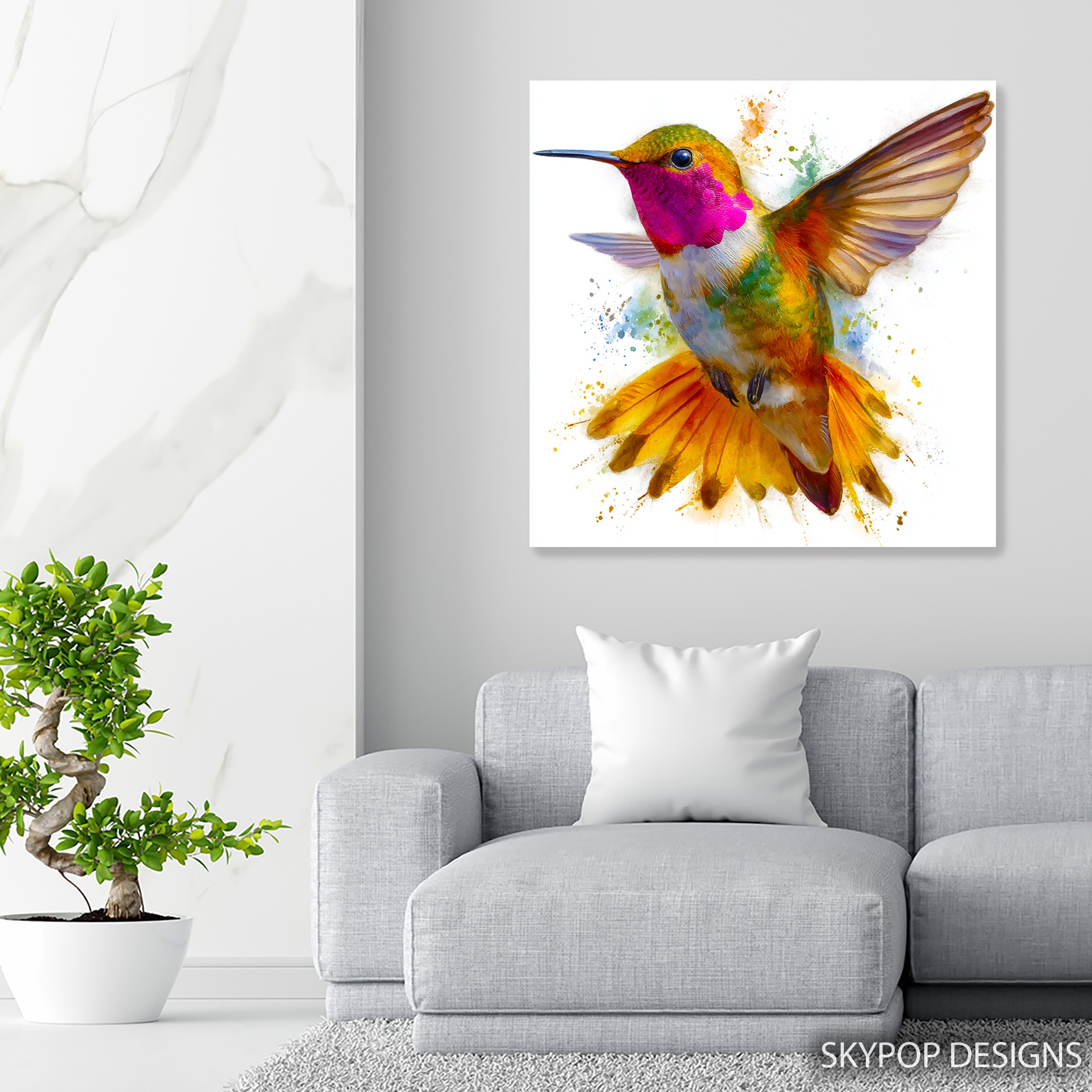 5.jpg Hummingbird Art
