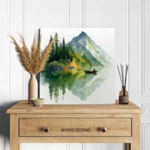 Mountain Lake Art