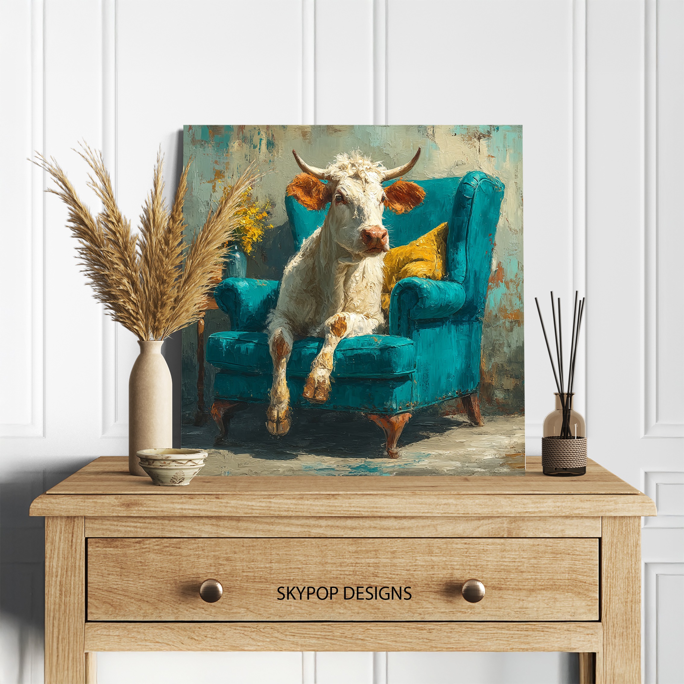 5.jpg Highland Cow Art
