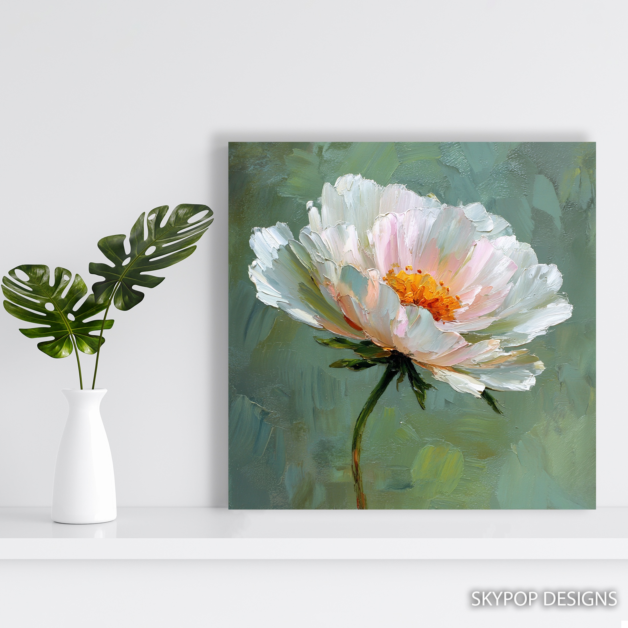 5.jpg Peony Bloom Art