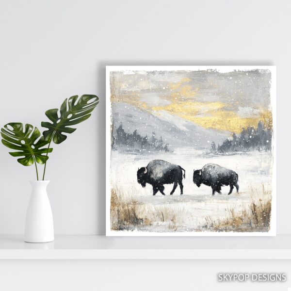 Bison Art