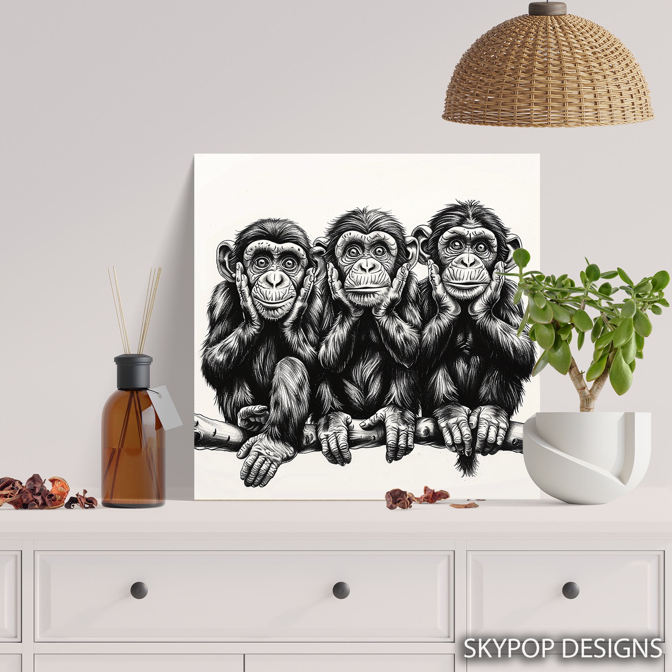 5.jpg Three Wise Monkeys Art