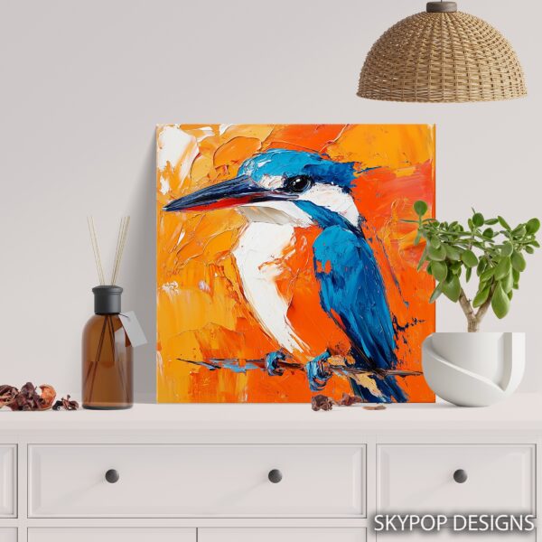 Kingfisher Bird Art
