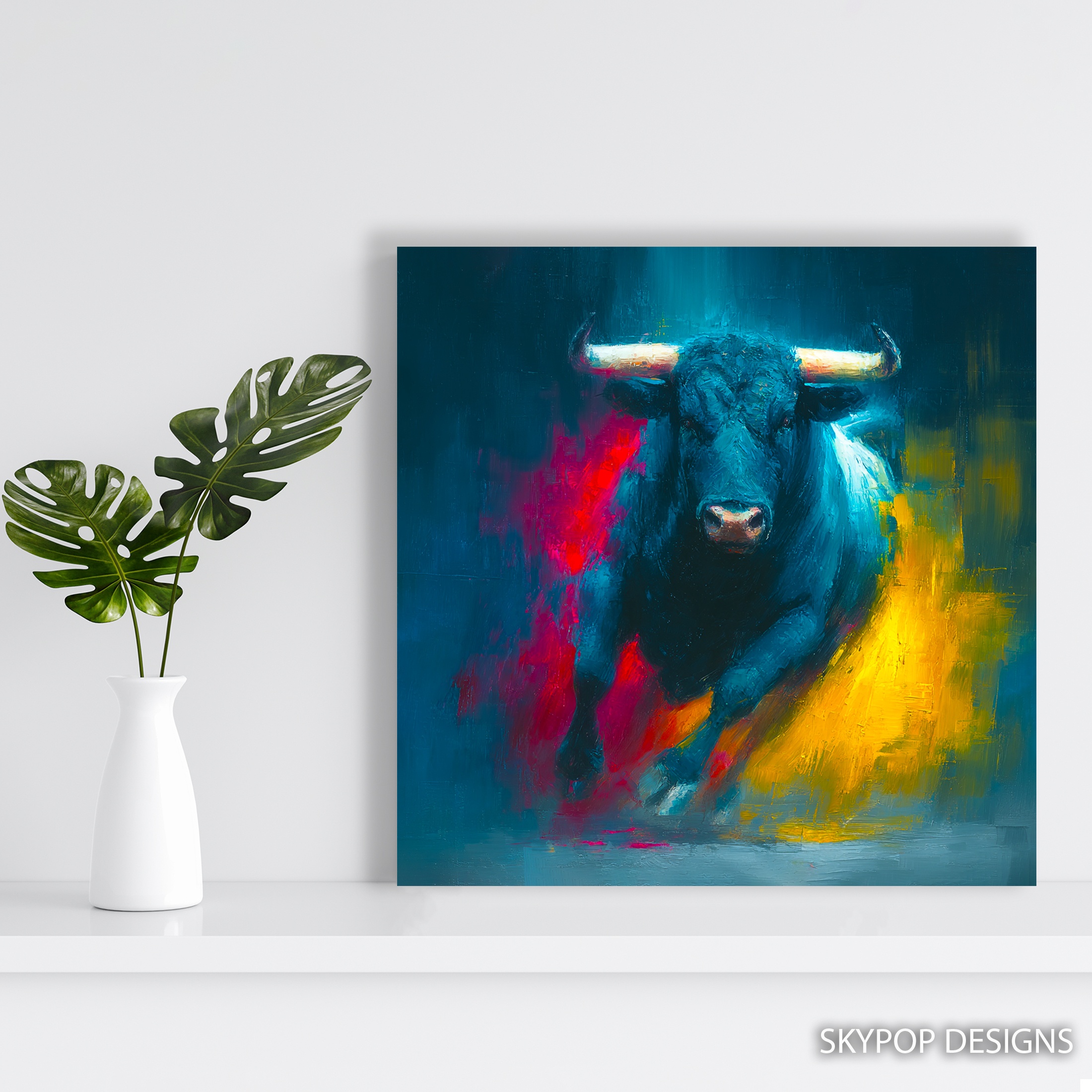 5.jpg Bull Wall Art