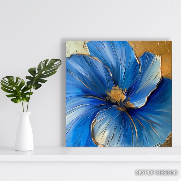 Blue Poppy Art