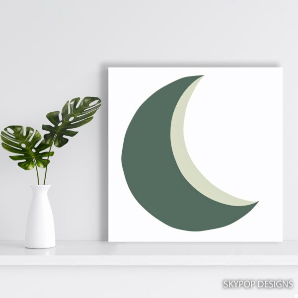 Crescent Moon Art