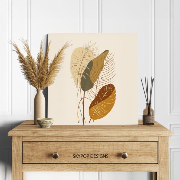 Tropical Leaf Art