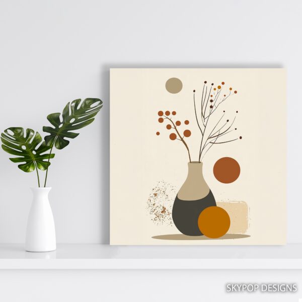 Autumn Branches Vase Art
