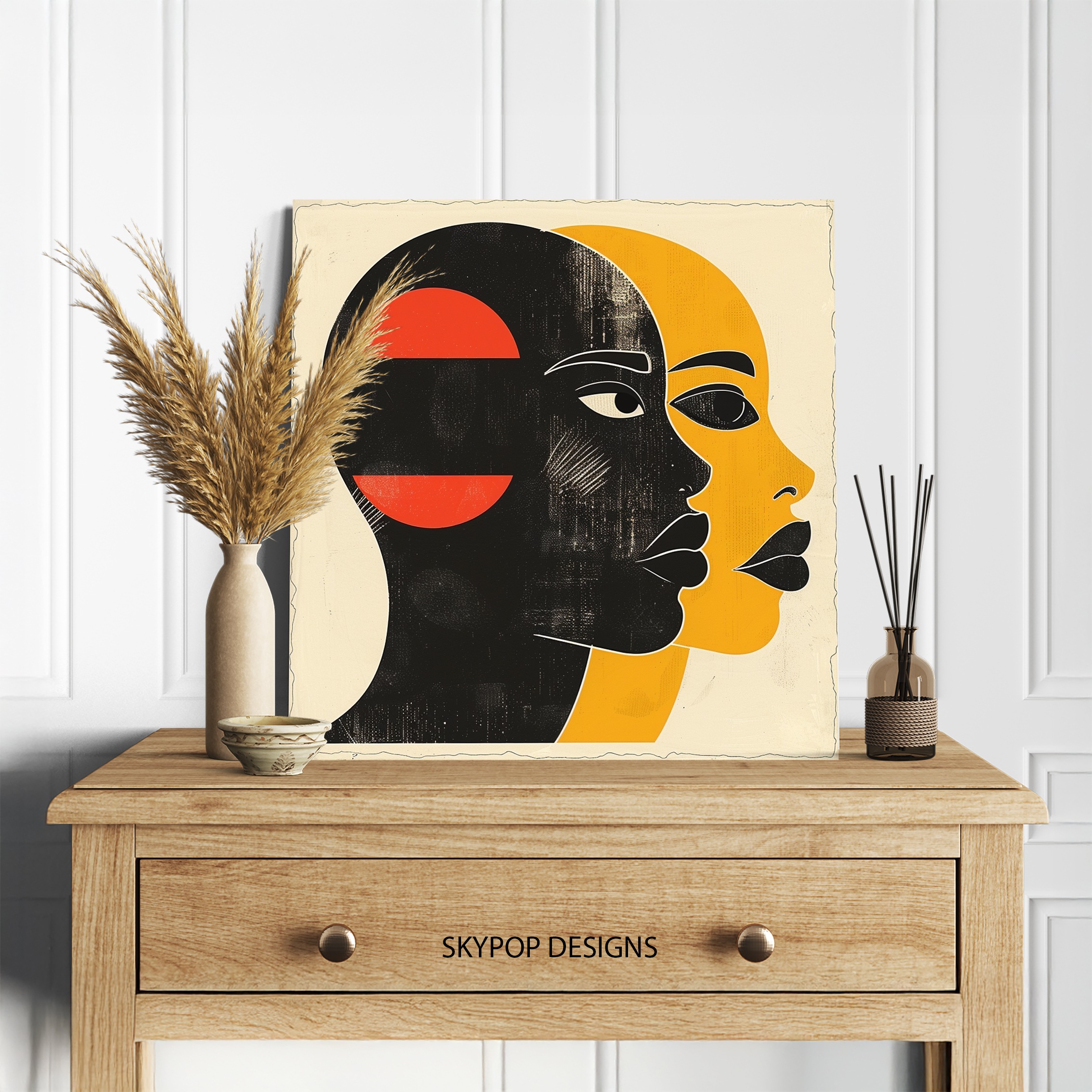 5.jpg Duality Faces Art