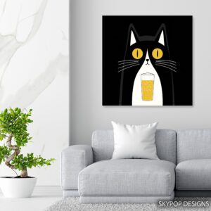 Cat Beer Art