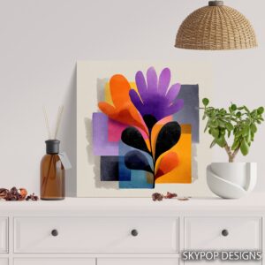 Vibrant Bloom Art