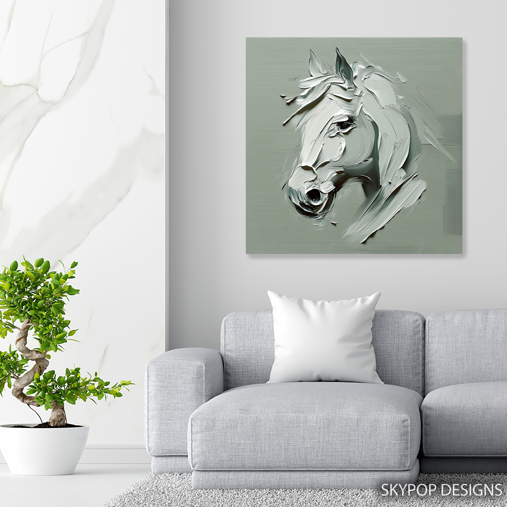 5.jpg Horse Head Art